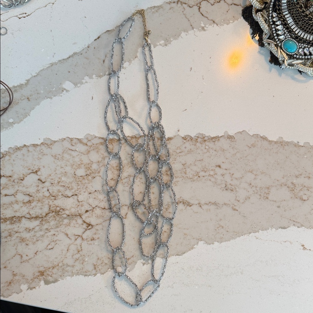 Elegant Silver Chain Necklace